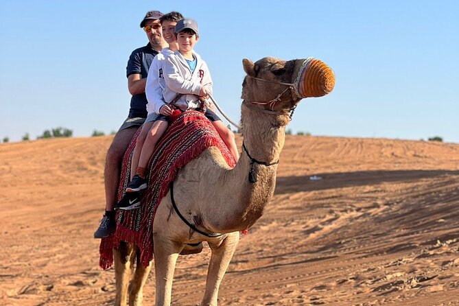 Bedouin Camel Trekking Desert Safari in Abu Dhabi