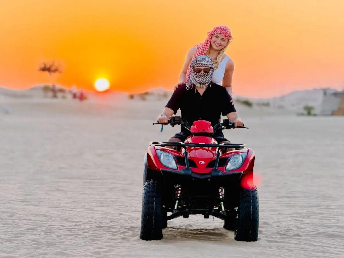 Quad Bike & Dune Buggy Desert Safari in Abu Dhabi